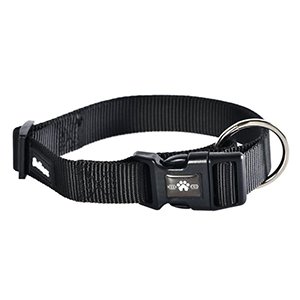 COLLAR NYLON NEGRO T-M